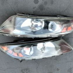 2011-2014 Kia Optima Headlights Xenon Hid With Light Bulbs And Assembly Oem