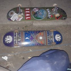Two Complete Skateboards 