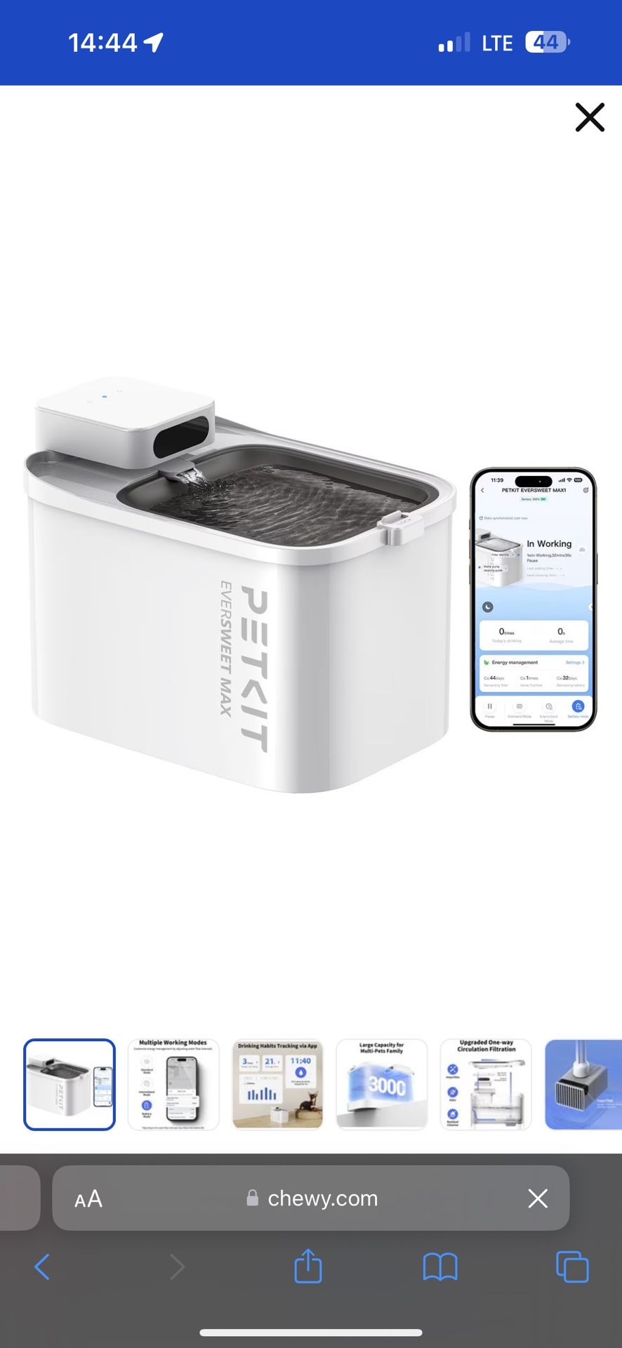 petkit water fountain with filter