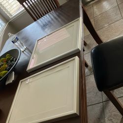 Two Matted Picture Frames