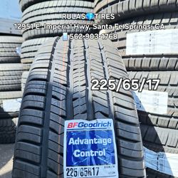 🔥WOWZERZ!! 225/65/17 BFGOODRICH ADVANTAGE CONTROL🚩BEST DEAL & QUALITY😎