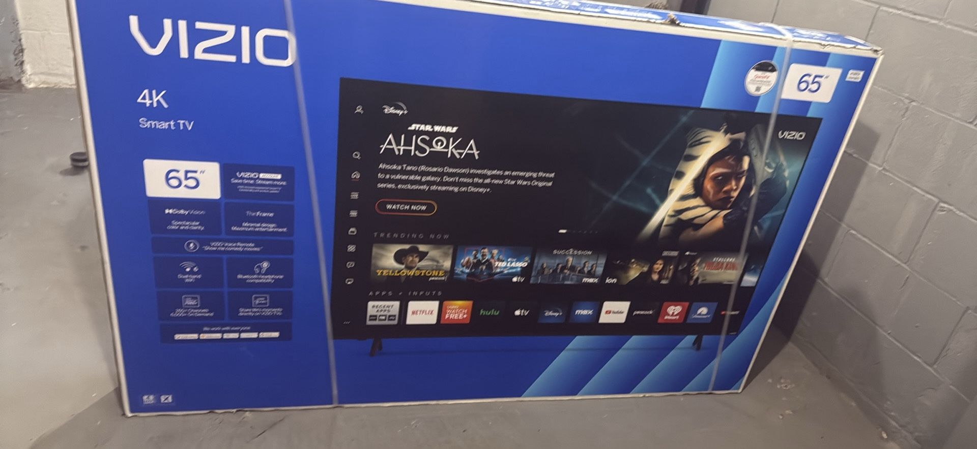 65 Inch 4K Smart Tv With Dolby Vision