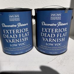 2gal ExteriorDead Flat Varnish Made By Rust-Oleum