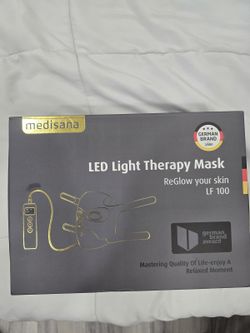 medisana LF 100 ReGlow LED Light Therapy Face Mask - New in Box
