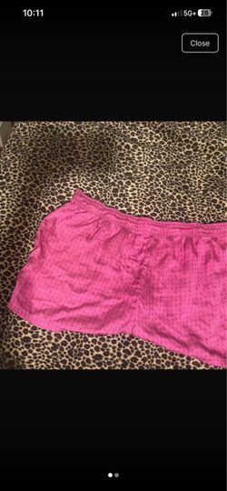 Pink shorts