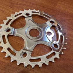 Old School 36t Cruiser Sprocket Chainring(chrome) 24 26 Bmx Bicycle Bikes 