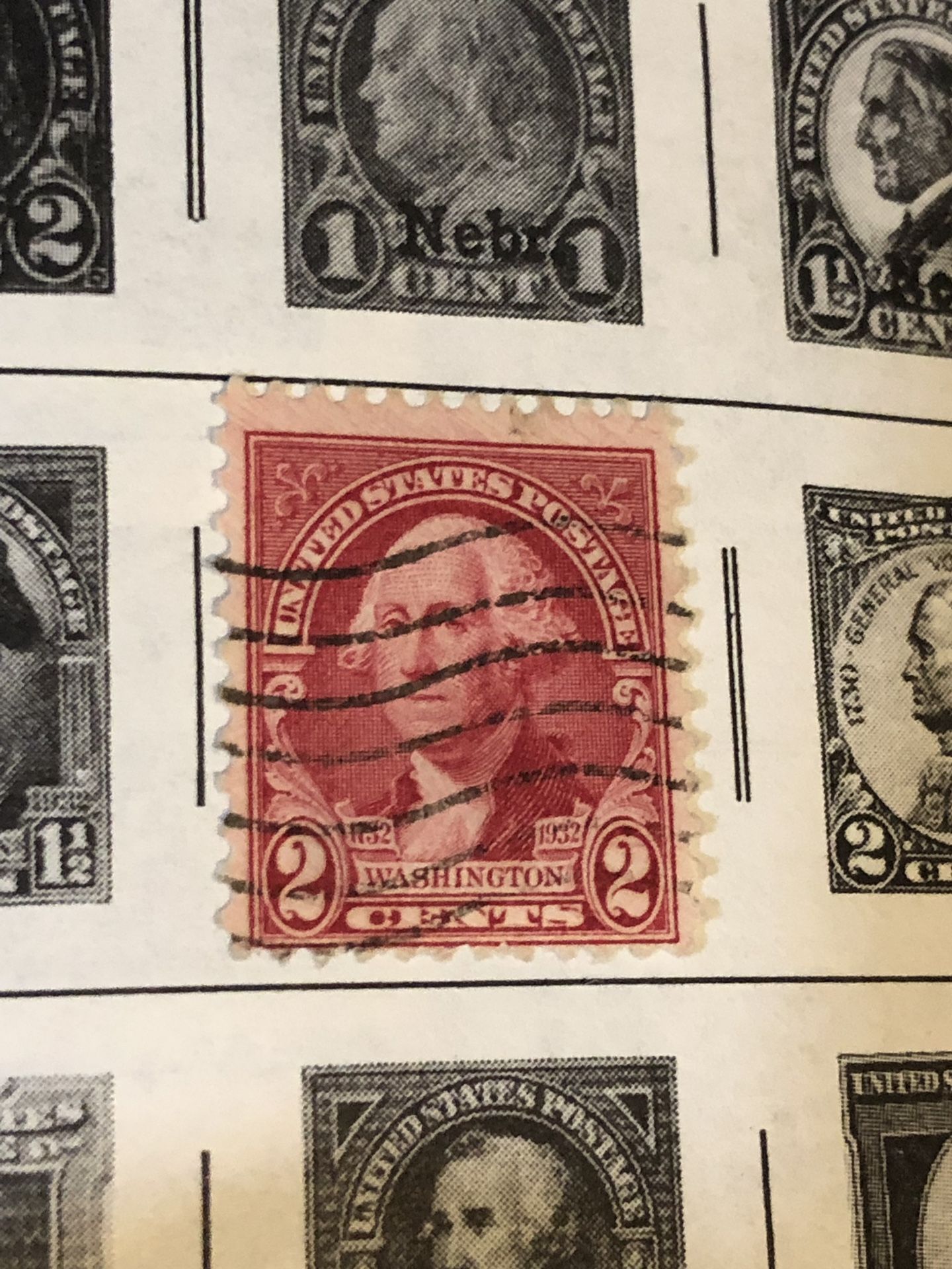 Stamp Collection U.S. Stamps 1924-1938