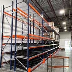 Pallet Racks Beams Uprights Wire Decks Delivery Install Forklift 