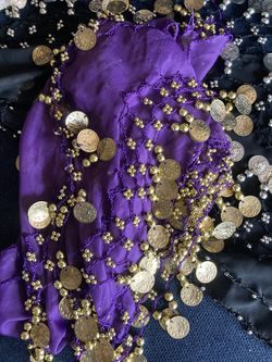 Two Belly dancing Scarf