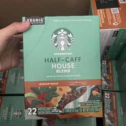 Keurig Starbucks Half Caff K Cups 