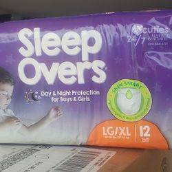Diapers Sleep  Overs 