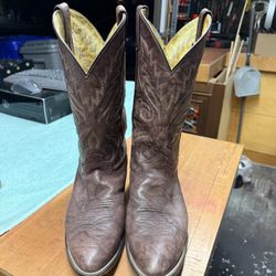 Justin Cowboy Boots Men’s 13
