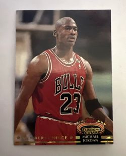 1992-93 Michael Jordan Topps Stadium Club Member's Choice #210 Bulls NM-MT MINT