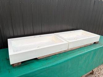 Lavatory 2 For $120.   31 1/2"x19"x4 3/4"