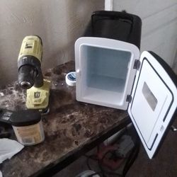 Mini Fridge Inside