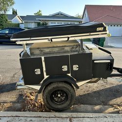 Tuff Stuff Overlander Base Camp 4x4 Trailer With Roof Top Tent