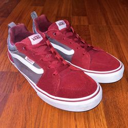 Vans Filmore Suede Canvas Low Top Youth Shoes Size 7