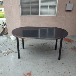 Black Kitchen Table 60"×36"×31"