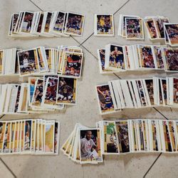 NBA 1990-91 Upper Deck Lot of 700+ Basketball Cards LT1