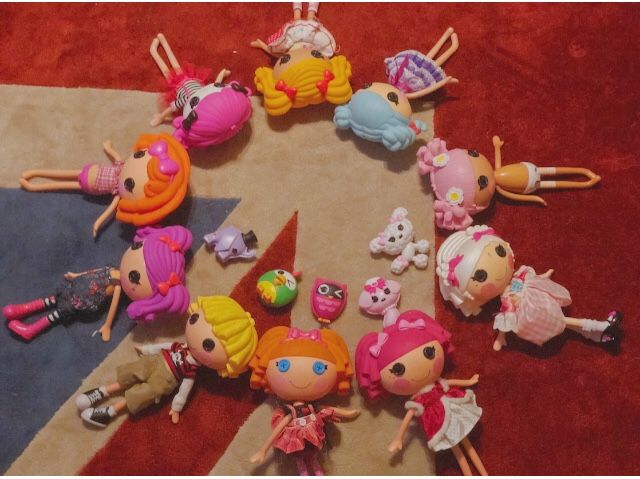 Lalaloopsy dolls (all) good shape pick up only