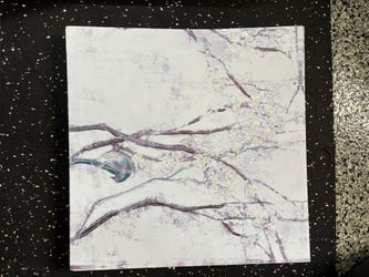 Abstract Floral Canvas Art