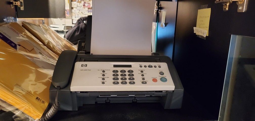 HP 640 FAX MACHINE