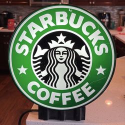 Starbucks sign