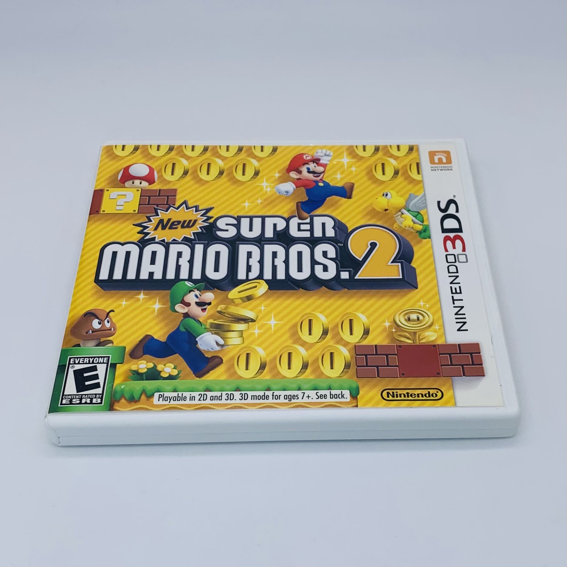 New Super Mario Bros. 2 Nintendo 3DS 2012 Complete CIB TESTED