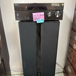 Sony A/V Receiver + Polk Audio Speakers $169.99