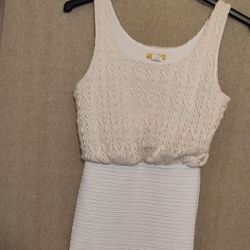Like New Off White Dress