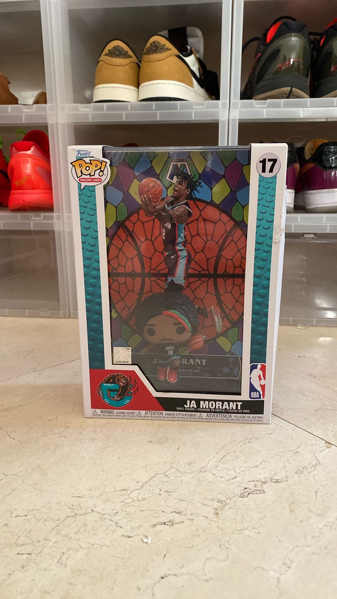 Funko Pop! NBA Ja Morant Mosaic Trading Card Figure