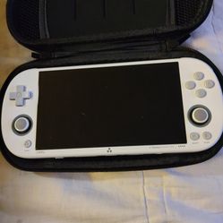 handheld gaming console 256 GB memory card case and screen protector 