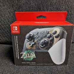 The Legend of Zelda: Tears of the Kingdom - Pro Controller - Brand new, factory sealed!