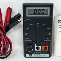 Vintage TIF 660D Capacitance Meter / Capacitor Meter