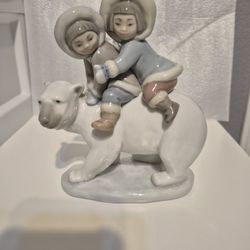 Vintage Lladro "Eskimo Riders"