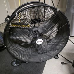 Black Industrial Fan