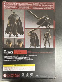 figma 359 Berserk Guts: Black Swordsman ver. Repaint Edition – Brand New
