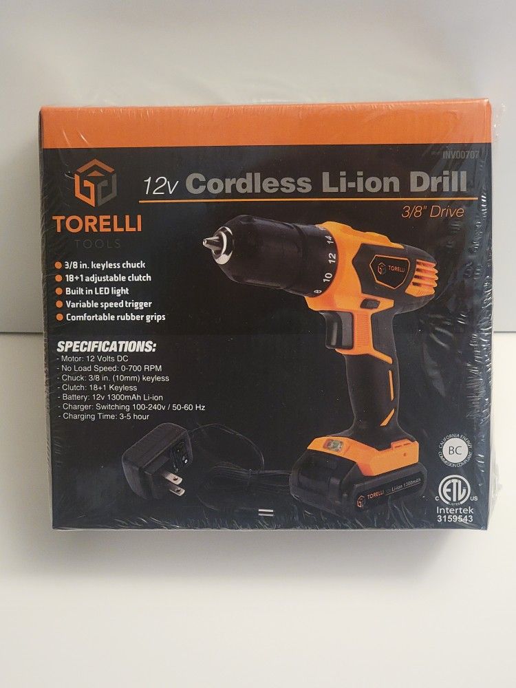 Cordless Li-ion Drill