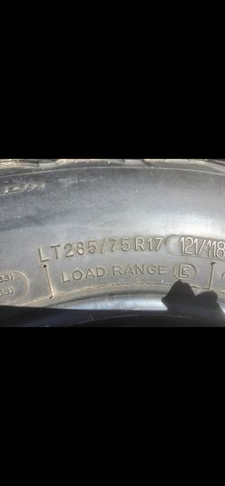 BfGoodrich 285 75 17