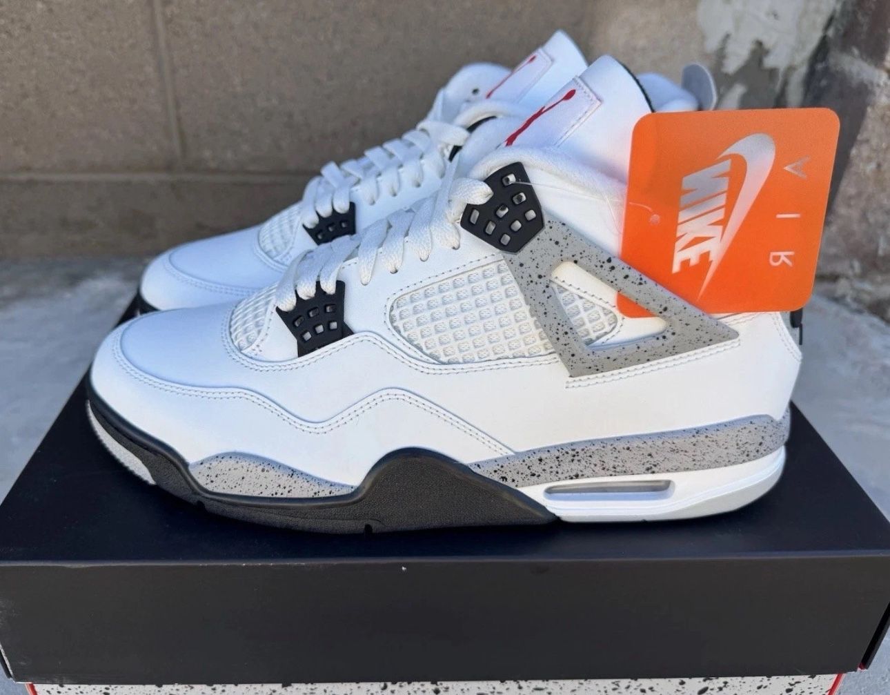 Nike Air Jordan 4 White Cement (2025)
