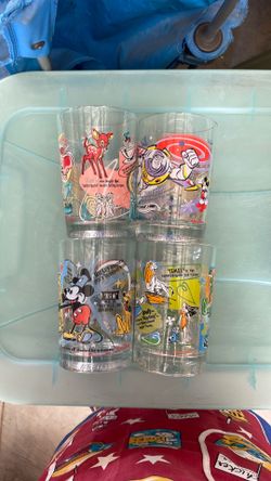 Disney glassware