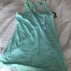 Women’s Tank Size L Green & Yellow 