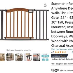 Summer Brand Extra Wide Baby Gate