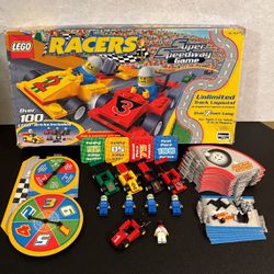 2001 Lego Racers Super Speedway Board Game 