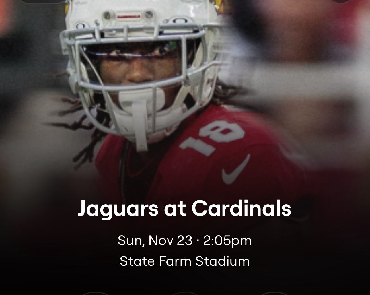 Club suite level Jaguars Vs cardinals