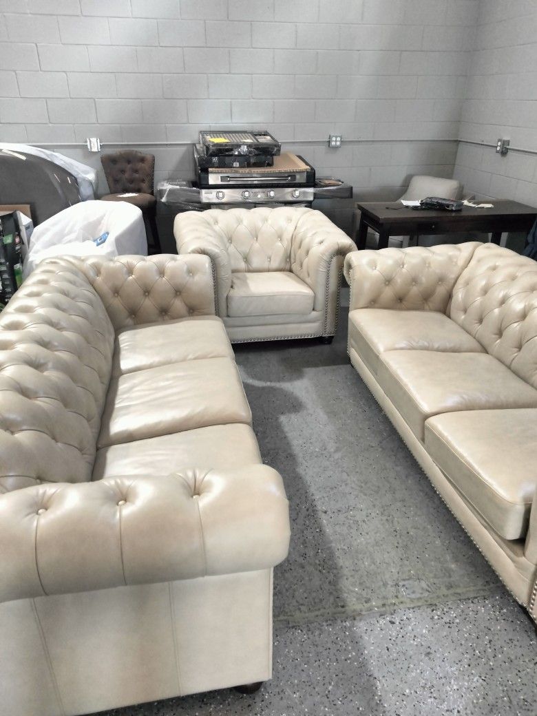 Peanut Butter Italian Leather