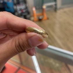 14k YG Wedding Ring 