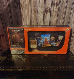 Magic The Gathering Outlaws Of Thunder Junction Delux Commander Kit 