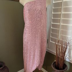 Dress Pink Xl Party Gown 