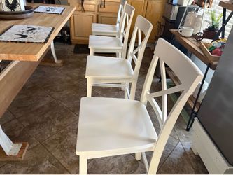 4 Farmhouse Chairs